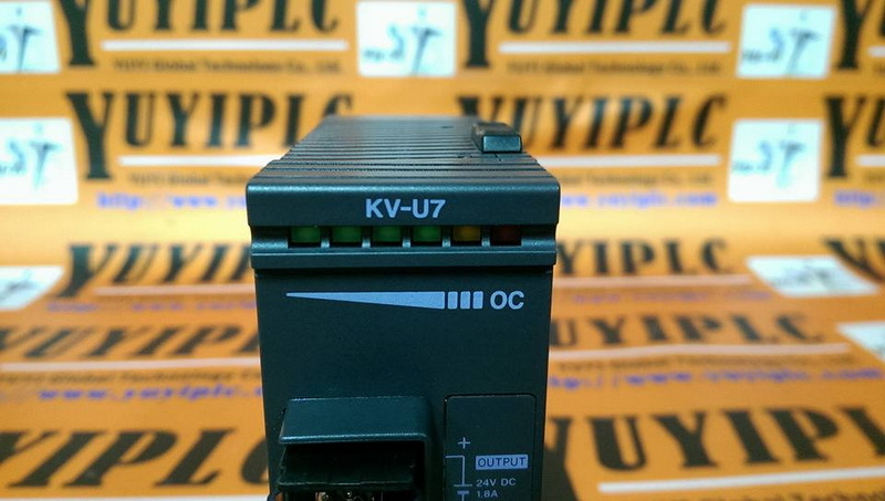 KEYENCE KV-U7 AC POWER SUPPLY MODULE - PLC DCS SERVO Control MOTOR
